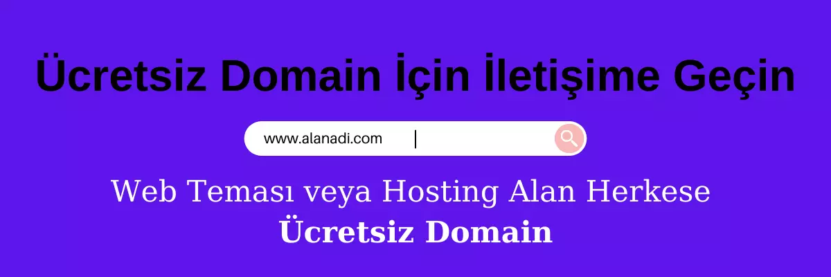 Ücretsiz Domain