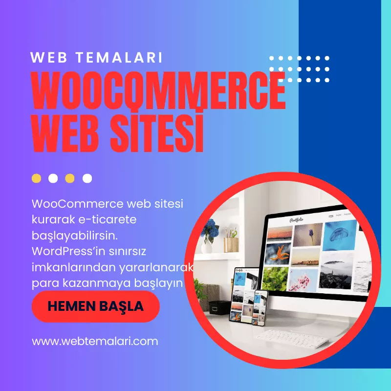 WooCommerce Web Sitesi Kur