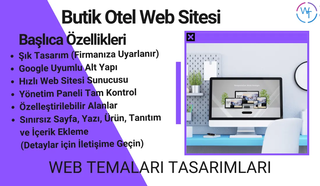 Butik Otel Web Sitesi