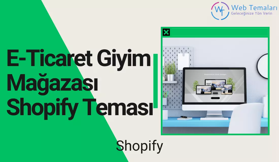 E-Ticaret Giyim Mağazası Shopify Teması