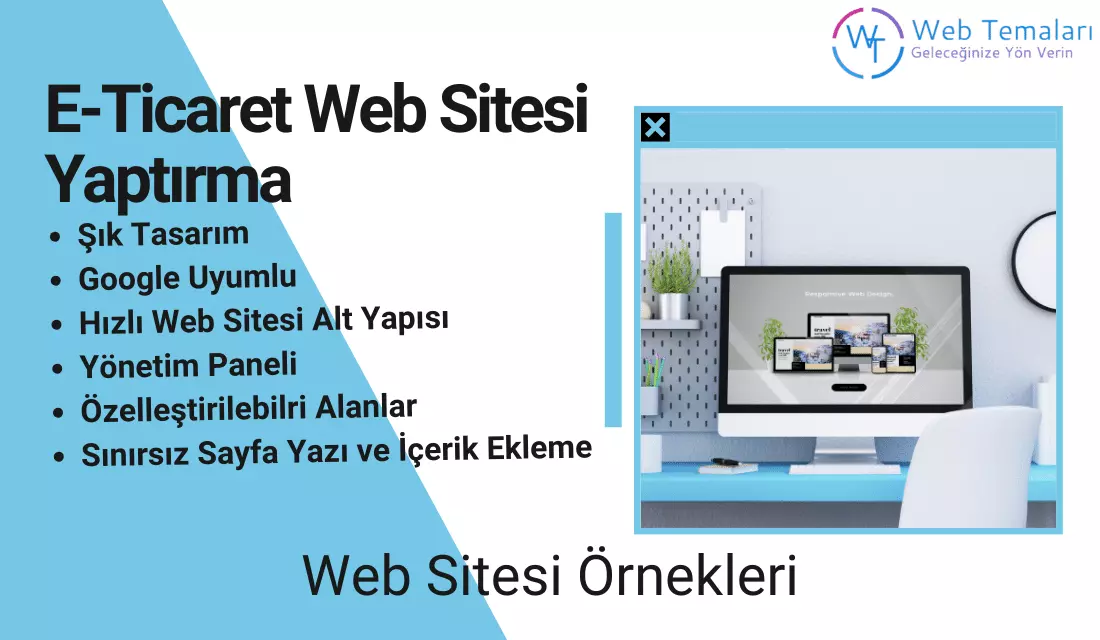 E-Ticaret Web Sitesi Yaptırma