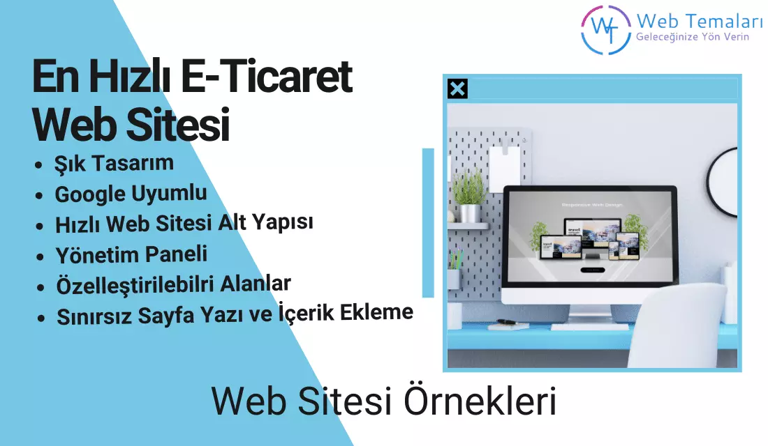 En Hızlı E-Ticaret Web Sitesi