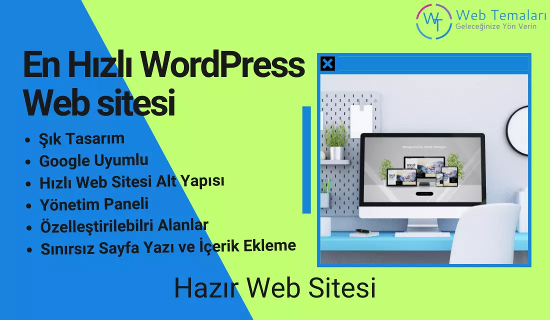 En Hızlı WordPress Web sitesi