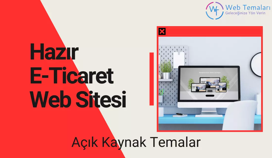 Hazır E-Ticaret Web Sitesi 