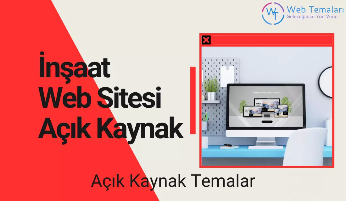 İnşaat Web Sitesi Açık Kaynak