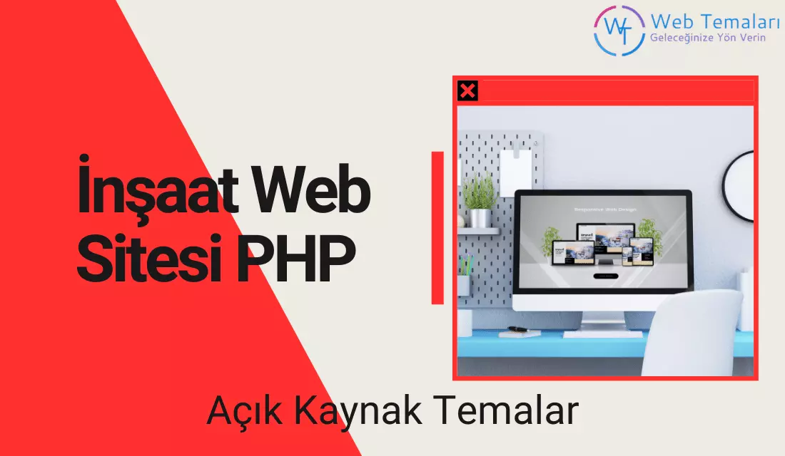 İnşaat Web Sitesi PHP
