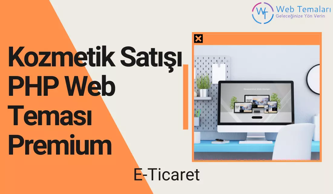 Kozmetik Satışı PHP Web Teması Premium