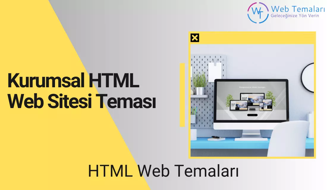 Kurumsal HTML Web Sitesi Teması