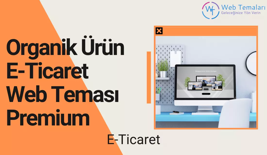 Organik Ürün E-Ticaret Web Teması Premium