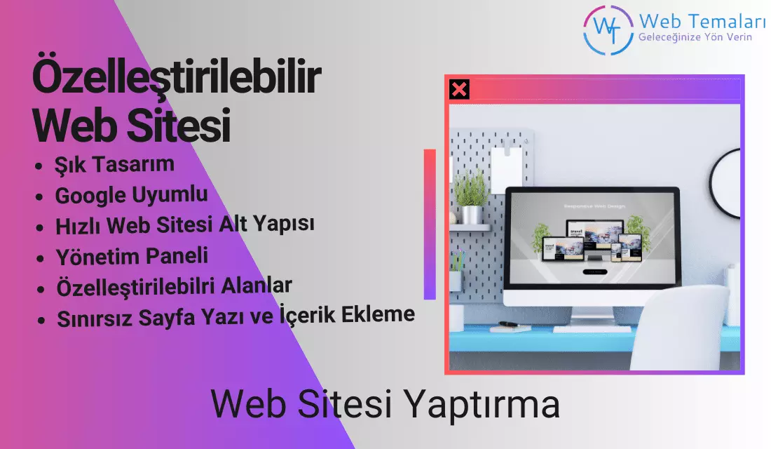 Özelleştirilebilir Web Sitesi