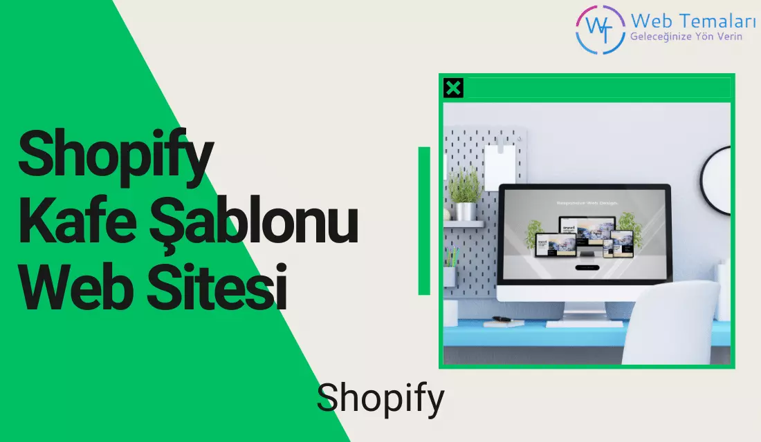 Shopify Kafe Şablonu Web Sitesi