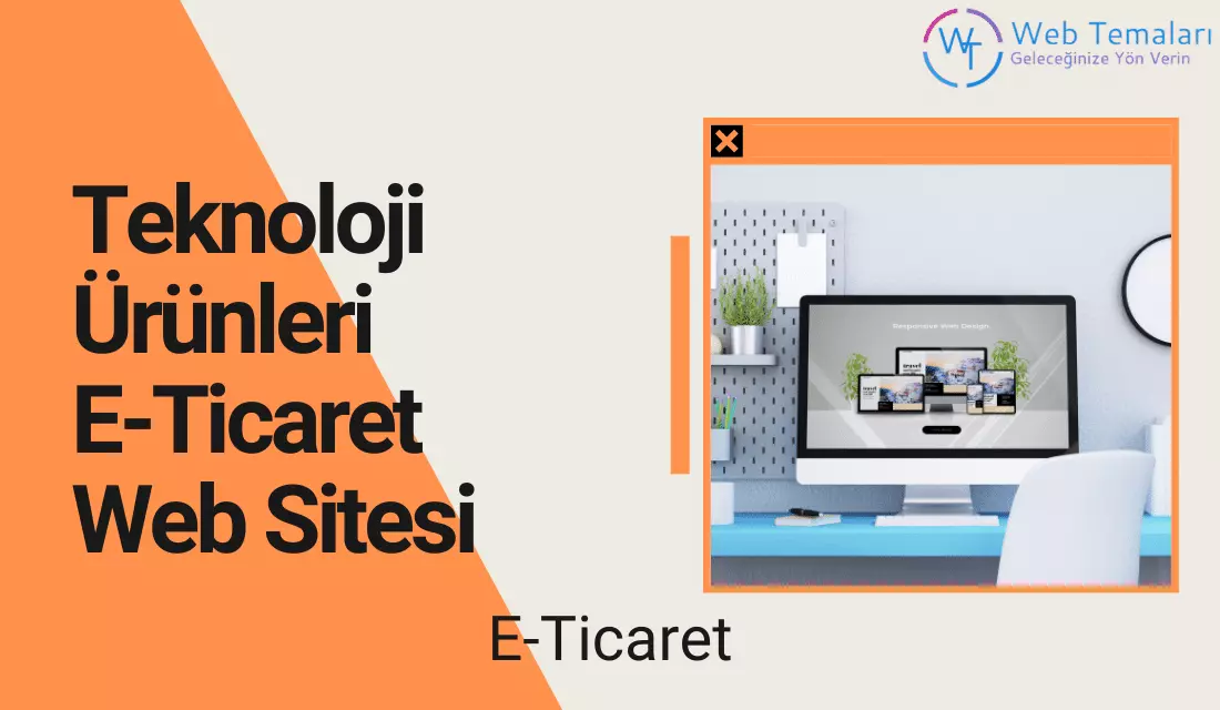 Teknoloji Ürünleri E-Ticaret Web Sitesi Premium