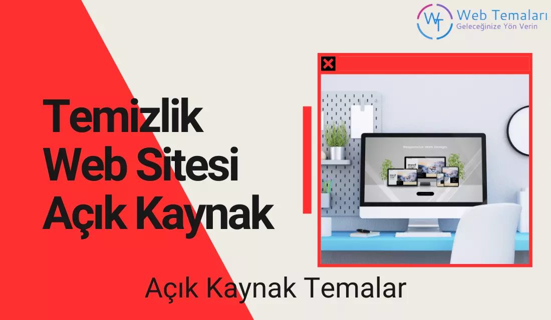 Temizlik Web Sitesi Açık Kaynak