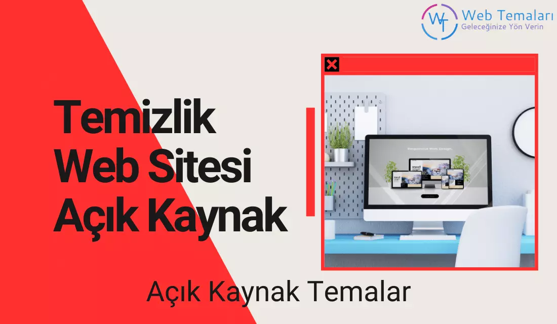 Temizlik Web Sitesi Açık Kaynak