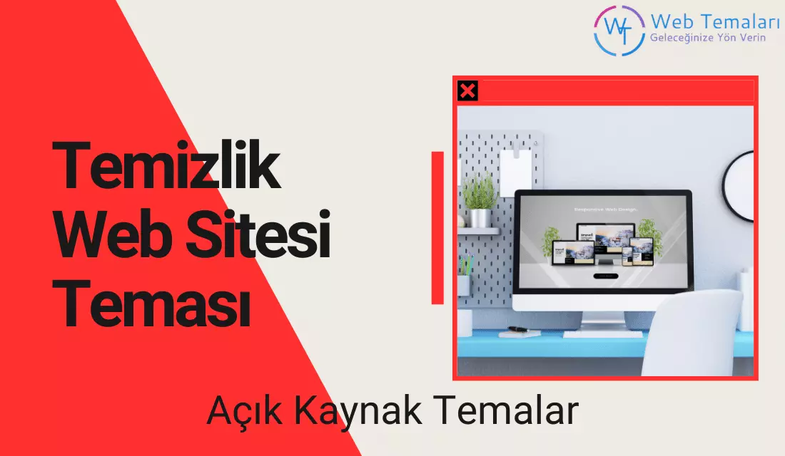 Temizlik Web Sitesi Teması