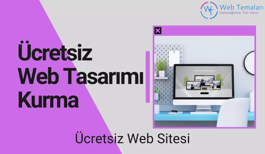 Ücretsiz Web Tasarımı Kurma