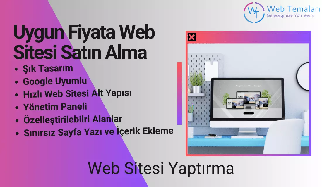 Uygun Fiyata Web Sitesi Satın Alma