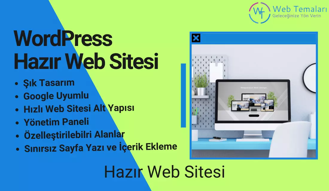 WordPress Hazır Web Sitesi