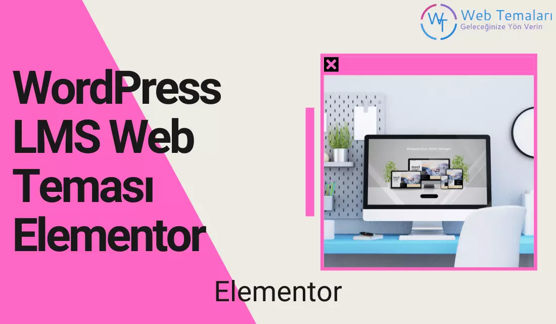 WordPress LMS Web Teması Elementor
