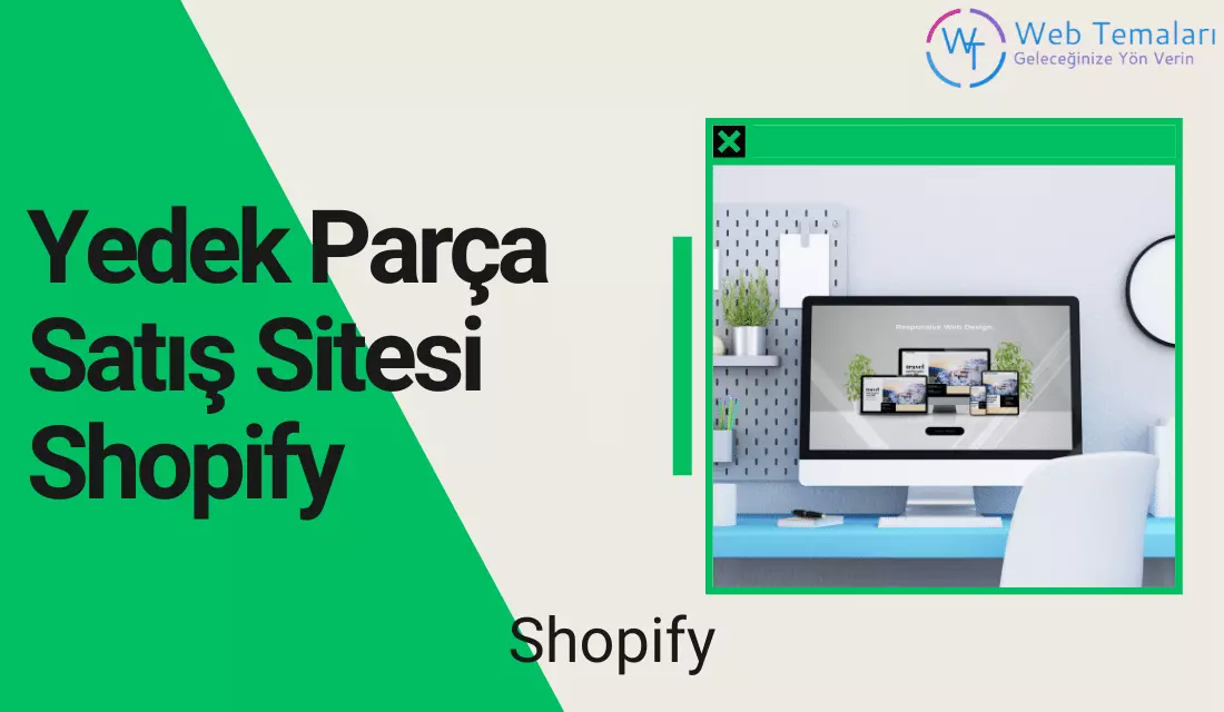 Yedek Parça Satış Sitesi Shopify Şablonu